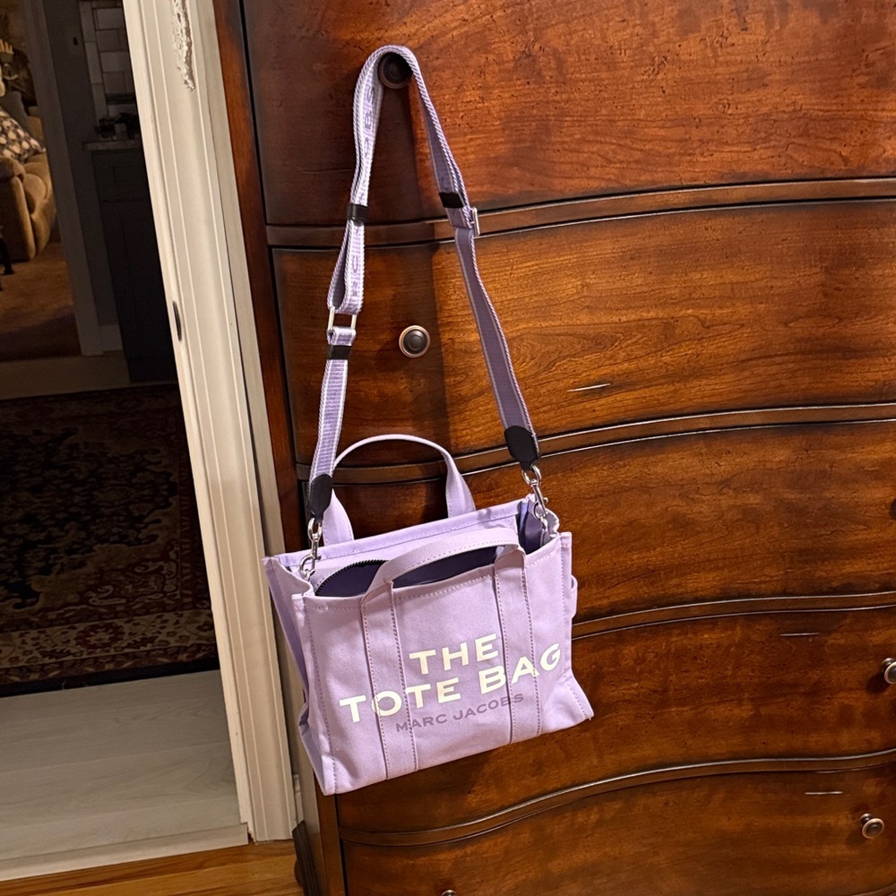 Marc Jacobs Purple Tote Bag